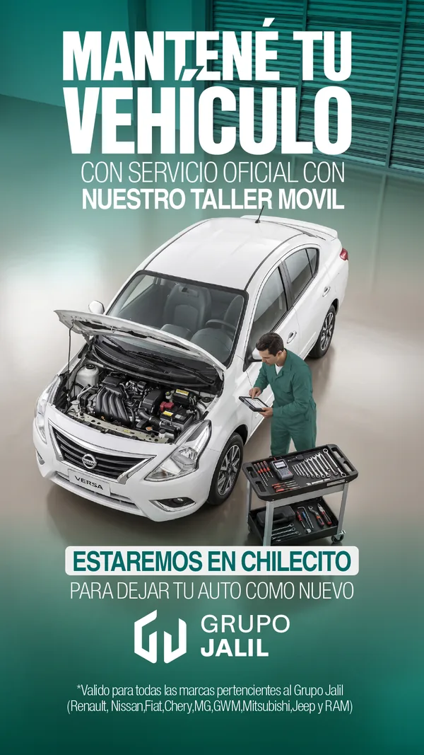 Historia del servicio oficial con el taller móvil